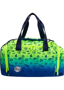 Sporttasche McNeill "Football 2T", M&auml;dchen, Gr. B/H/T: 45cm x 27cm x 26cm, gr&uuml;n (football), Polyester, Taschen Sporttasche, f&uuml;r Schule, Sport und Freizeit