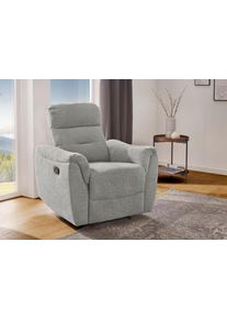 Jockenh&ouml;fer Sessel JOCKENH&Ouml;FER GRUPPE "Utah, B: 91 cm, Sitzh&ouml;he: 49 cm", grau, B:91cm H:102cm T:91cm, Sessel, Sessel, mit Relaxfunktion und Liegefunktion, TFK-Polsterung