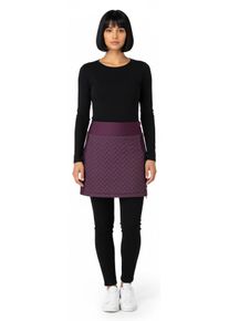 Webrock LPO "Webrock Reka &ndash; wattiert mit elastischen Eins&auml;tzen", Damen, Gr. 48 (XL), lila (rot), Web, 100% Polyester, regular fit, R&ouml;cke Webrock, mit elastischen Eins&auml;tzen