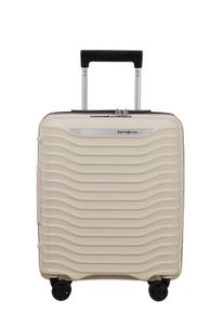 Hartschalen-Trolley Samsonite "UPSCAPE, verschiedene Gr&ouml;&szlig;en und Farben", Damen, Gr. B/H/T: 36cm x 45cm x 20cm 28 l, beige (sandstone), Polypropylen, Koffer Hartschalen-Trolley, Unisex Koffer mit Volumenerweiterung, mit Tragegriff oben und seitlich