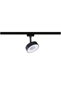 Paulmann Schienensystem-Leuchten "URail Spot Circle 1x5W 4000K 230V", schwarz, 1, &Oslash; 10cm H: 15,4cm, 1 Stk., Leuchten, 3-Step-Dimmbar, Schienensystem-Leuchten