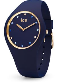 Ice Watch Quarzuhr ICE-WATCH "ICE cosmos - Small - 2H", blau (dunkelblau), Armbanduhren, Damen, Quarzuhr, Armbanduhr, Damenuhr, Mineralglas, analog, Silikonarmband