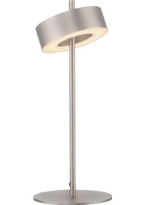 LED Tischleuchte "Q-ROTATE", silber (aluminiumfarben), 1, &Oslash; 16cm H: 40cm, 1 Stk., NEUHAUS Q SMART HOME LIGHTS, Leuchten, LED Tischleuchte