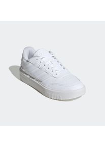 Sneaker adidas Sportswear "COURTBLOCK BOLD", Damen, Gr. 42, wei&szlig; (cloud wei&szlig;, cloud wei&szlig;, cloud wei&szlig;), Synthetik, Schuhe Sneaker