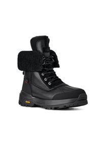 UGG Australia Snowboots UGG "Adirondack Boot XXV", Herren, Gr. 8, Lammwolle Lyocell Textil, schwarz, Leder, Synthetik, Textil, Veloursleder, Schuhe Snowboots, Snowboots, Winterschuh mit strapazierf&auml;higer Vibram Sohle