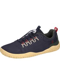 Waldl&auml;ufer Barfu&szlig;schuh WALDL&Auml;UFER "H-BORIS", Herren, Gr. 10,5, atmungsaktiv, blau (dunkelblau, dunkelgr&uuml;n), Synthetik, Textil, unifarben mit Farbeinsatz, Schuhe Barfu&szlig;schuh, Schlupfschuh, Sneaker, Sommerschuh in Komfortweite H (= sehr weit)