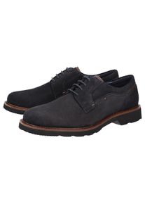 Schn&uuml;rschuh Sioux "Dilip-716-H", Herren, Gr. 41.5 (UK 7 1/2), blau (dunkelblau), Obermaterial: 100% Kalbsveloursleder CAVL. 100% Gummi rubber., Schuhe Schn&uuml;rschuh