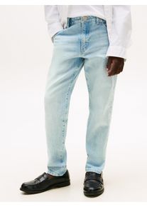 Straight-Jeans Tommy Hilfiger "MODERN STRAIGHT", Jungen, Gr. 14 (164), N-Gr, blau (light blau), Denim/Jeans, Obermaterial: 99% Baumwolle, 1% Elasthan, regular fit lang, Jeans Straight-Jeans, f&uuml;r Kinder bis 16 Jahre, in heller Waschung