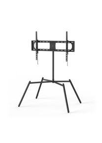 Hama Standhalterung "TV-St&auml;nder, bis 50 kg, 152-228,6 cm (60"-90"), VESA 900 x 600", schwarz, B:116,9cm H:140cm T:85,5cm, Ger&auml;tehalterungen, schwenkbar, neigbar, h&ouml;henverstellbar, freistehend, Standhalterung