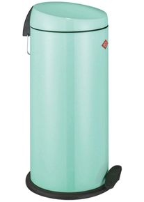 M&uuml;lleimer Wesco "Capboy Maxi Tretabfallsammler", mint, B:30cm H:60cm T:30cm &Oslash;:30cm, Kunststoff, Metall, Stahlblech, M&uuml;lleimer, M&uuml;lleimer, mit Metalleinsatz, Fu&szlig;tritt aus Kunststoff und Bodenring