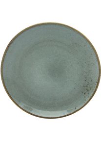 Speiseteller Creatable "Essteller NATURE COLLECTION", grau, &Oslash;:27cm, Steinzeug, Speiseteller, Speiseteller, Teller Set f&uuml;r 6 Personen, &Oslash; 27 cm, Steinzeug, flache Teller
