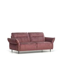 Schlafsofa Egoitaliano "EGO FLY, Made in Italy-Designsofa mit Dauerschlaffunktion,Breite 203cm", hellpflaume, B:203cm H:90cm T:105cm, 100% Polyester, Sofas, Schlafsofa, Schlafsofa aus Luxus-Microfaser mit verstellbaren Armlehnen