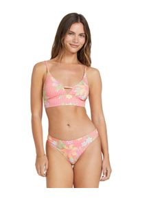 Bade-Shirt Billabong "Crazy For Coral", Damen, Gr. XS, bunt (peach out), Obermaterial:78% Nylon 22% Elasthan., Bikini-Oberteile Bade-Shirt