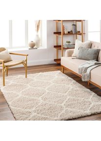 Teppich LIVABLISS "SMOLENSK", beige, B:200cm H:62,5mm L:290cm, Polypropylen, Teppiche, Teppich