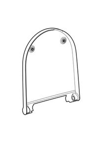 Geberit WC-Deckel 243938111 wei&szlig;-alpin, zu AquaClean Sela