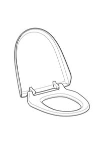 Geberit WC-Sitz 250034101 mit Deckel, zu AquaClean 8000/8000plus, bahamabeige