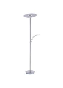 Paul Neuhaus , Silberfarben , Metall , E , 45.5x200.3x68 cm , Lesearm, Farbtemperaturwechsler ,