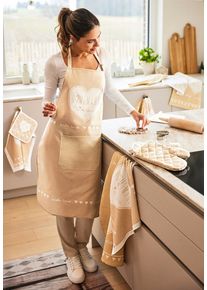 Teppich WITT "Fu&szlig;matte Teppich mit Latex-Gummir&uuml;cken 1", beige, bedruckt, B:90cm &Oslash;:0cm, Teppiche, Teppich
