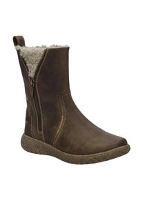 Stiefelette Josef Seibel "Angelina 50, castagne-kombi", Damen, Gr. 40, braun (castagne, kombi), Obermaterial: 100% Rindsleder Leather cow., Schuhe Stiefelette