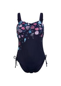 Badeanzug WITT "Badeanzug Badeanzug", Damen, Gr. 44, Cup B, marine, aqua, bedruckt, Basic, Badeanz&uuml;ge Badeanzug