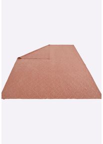 Betthusse HEINE "Tagesdecke Tagesdecke", rosa (cognac), B:240cm, Tagesdecken, Betthusse