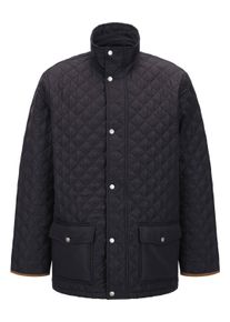 Steppjacke SIEH AN "Steppjacke Steppjacke im Rautenmuster", Herren, Gr. 58, schwarz, Web, Stoff, , Basic, Jacken Steppjacke