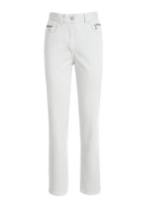 5-Pocket-Jeans WITT "Jeans 5-Pocket-Jeans gerade geschnitten", Damen, Gr. 26, K-Gr, wei&szlig;, Denim/Jeans, , Sportlich, gerade, Jeans 5-Pocket-Jeans