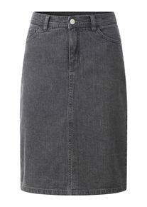 Jeansrock WITT "Jeans-Rock Jeansrock in 5-Pocket-Form", Damen, Gr. 36, grau (grau, denim), Sportlich, R&ouml;cke Jeansrock