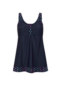Tankini WITT "Tankini-Top Tankini-Top", Damen, Gr. 46, Cup B, bunt (marine, magenta, bedruckt), Modisch, Bikini-Sets Tankini