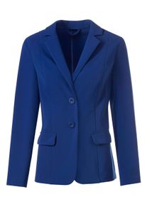 Business-Kost&uuml;m Heine "Hosenanzug Hosenanzug mit breitem Rundum-Dehnbund", Damen, Gr. 38, blau (royalblau), Modisch, Kost&uuml;me Business-Kost&uuml;m
