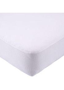 Matratzenauflage SETEX "Kalmuck", wei&szlig;, B:180cm L:200cm, Obermaterial: 100% Baumwolle, Matratzenzubeh&ouml;r, Matratzenauflage, f&uuml;r Matratzenh&ouml;he bis 30 cm, mit Jerseyrand