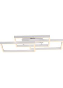 Paul Neuhaus LED Deckenleuchte "PAAN", wei&szlig;, 2, H: 14cm, 1 Stk., Leuchten, CCT(2700-5000K), dimmbar &uuml;ber Funk-Fernbedienung, Memoryfunktion, LED Deckenleuchte