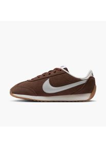 Sneaker Nike Sportswear "Pacific Suede", Damen, Gr. 40,5, braun (cacao wow, chalk, gum med braun, sail), Leder, Schuhe Sneaker, inspiriert vom Design des Nike Cortez
