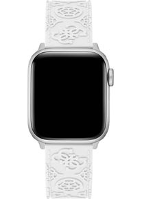 Smartwatch-Armband Guess "CS2003S1", wei&szlig;, Uhrenarmb&auml;nder, Silikon, Smartwatch-Armband, Wechselarmband, Ersatzband, Silikon, passend f&uuml;r die Apple Watch