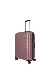 Trolley Travelite "AIR BASE Reisekoffer Hartschale", Damen, Gr. B/H/T: 45cm x 67cm x 27cm 71 l, rosa (lila), Polypropylen, Koffer Trolley, widerstandsf&auml;higes Material und cleverer Innenaufteilung, Topseller