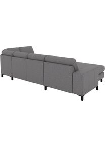 Ecksofa Musterring "MR365", grau (stone), B:325cm H:84cm T:219cm, 100% Polyester, Sofas, Ecksofa, Mit gerader 27 cm Armlehne, Material/Funktion w&auml;hlbar, 325 x 219 cm