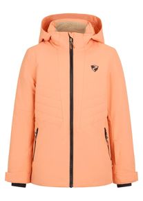 Skijacke Ziener "ARISA-Z AQUASHIELD M&Auml;DCHEN", M&auml;dchen, Gr. 176, orange (light coral), Obermaterial: 100% Polyester. Futter: 100% Polyamid. Futter 2: 100% Polyester. Wattierung: 100% Polyester, Jacken Skijacke, wasser- u. winddicht, atmungsaktiv, warm, reflektierende Elemente