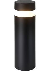 Sockelleuchte Eglo "Melzo Au&szlig;en-Wegelampe, Au&szlig;enleuchte, Aluguss und Kunststoff, IP44", schwarz, H:45cm &Oslash;:13,5cm, Leuchten, Sockelleuchte, Stehleuchte - H45 x &Oslash;13,5 cm - schwarz - 1X11W inkl.