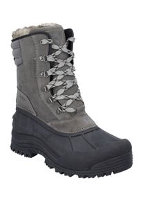 Wanderschuh CMP "Kinos Snow", Herren, Gr. 43, grau (graphit, schwarz), Obermaterial: 100% Rindsleder Leather cow., Schuhe Wanderschuh