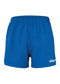 Shorts Uhlsport "Shorts RUGBY Kids", Jungen, Gr. 128, N-Gr, blau (azurblau), Obermaterial: 100% Polyester PES., Hosen Shorts