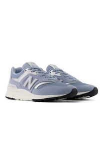Sneaker New Balance "997H", Damen, Gr. 41, blau (light arctic grau, silber metallic), Leder, Synthetik, Schuhe Sneaker
