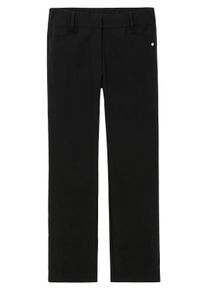 Stoffhose sheego "Stretch-Hose Bengalinhose mit Shaping-Einsatz", Damen, Gr. 21, Kurzgr&ouml;&szlig;en, schwarz, Modisch, gerade, Hosen Stoffhose, mit Shapingeinsatz im Bauchbereich