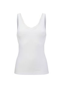 Achselhemd Speidel "Achselhemd Achselhemd mit Spitzen-Motiven 2 St&uuml;ck", Damen, Gr. 50, 2 Stk., N-Gr, wei&szlig;, Basic, Unterhemden Achselhemd