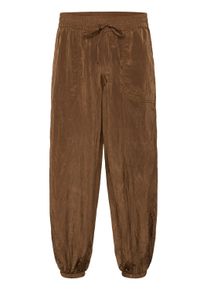 Stoffhose Kaffe "Damen Casual Hose KAdebbie", Damen, Gr. 38, N-Gr, braun (carafe), Obermaterial: 100% Polyamid PA., Hosen Stoffhose
