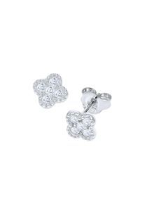 Paar Ohrstecker "Ohrstecker mit Lab Grown Brillanten, Silber 925", silber, Giorgio Martello MILANO, Ohrringe, Damen, Silber 925 (Sterlingsilber), Paar Ohrstecker