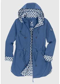 Funktionsjacke WITT "Funktionsjacke Funktionsjacke mit innovativer Ausr&uuml;stung", Damen, Gr. 18, blau (jeansblau), Web, Stoff, , Sportlich, Jacken Funktionsjacke