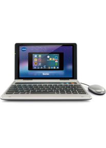 Kindercomputer Vtech "School & Go, Genio Lernlaptop", silber (silberfarben), Kindercomputer, KinderB:25,8cm T:17cm, Kunststoff, Kindercomputer, B:25,8cm T:17cm