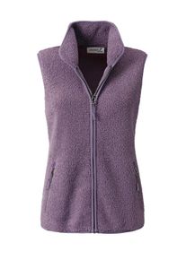 Jerseyweste WITT "Fleece-Weste Fleeceweste mit Antipilling-Ausr&uuml;stung", Damen, Gr. 44, lila (feige), Fleece, , Sportlich, gerade, Westen Jerseyweste