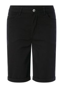 Jeansshorts Heine "Shorts Shorts in Stretch-Qualit&auml;t", Damen, Gr. 48, N-Gr, schwarz, Denim/Jeans;Twill, , Modisch, slim fit, Jeans Jeansshorts