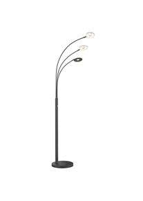 Fischer und Honsel Fischer & Honsel , Schwarz , Glas , F , 45x185 cm , 3 Helligkeitsstufen ,